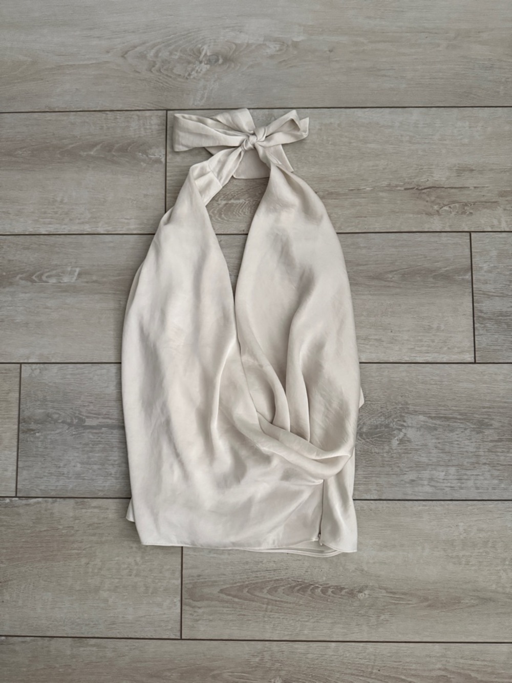 Aritzia Satin Martini Top